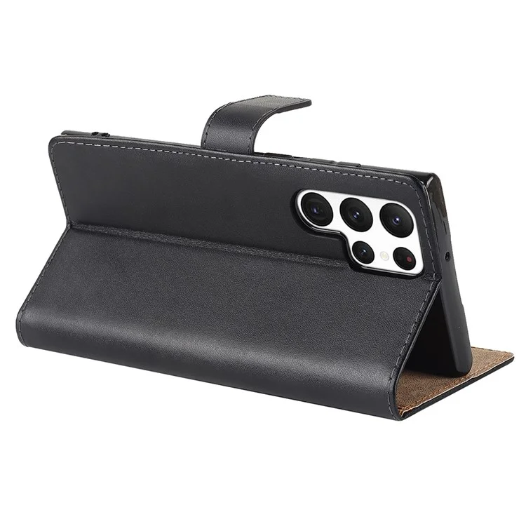 Per Samsung Galaxy S22 Ultra 5G Anti-scratch Flip Phone Cover Stand Shell Shell Goline Wallet Stand Ponete Custodia Per Telefono