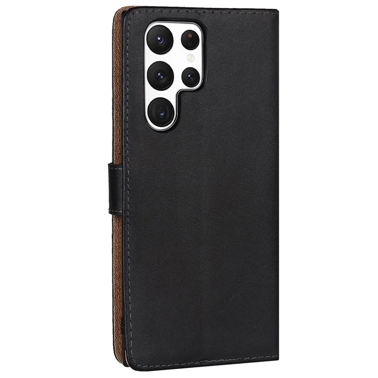 Per Samsung Galaxy S22 Ultra 5G Anti-scratch Flip Phone Cover Stand Shell Shell Goline Wallet Stand Ponete Custodia Per Telefono