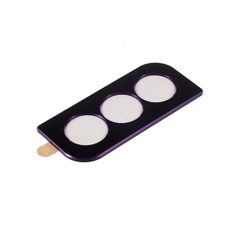 Per Samsung Galaxy S22+ 5G Precise Cutout Contrast Color Metal Bumper Cover Mobile Phone Case con copertura dell'obiettivo della fotocamera - Viola