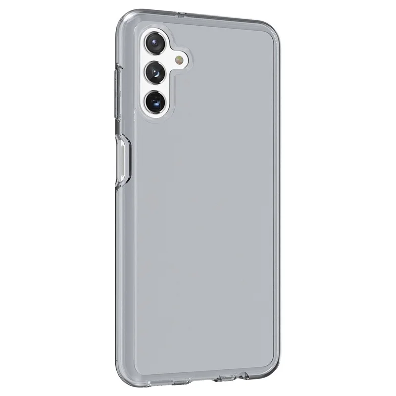 For Samsung Galaxy A13 5G Clear Crystal Phone Case Anti-Scratch Hard PC Soft TPU Well-Protected Cover - Grey