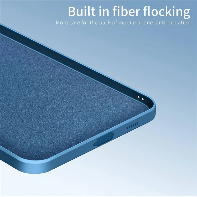 Pinwuyo JK TPU-2 Série Soft TPU TPU Téléphone Pour Samsung Galaxy S21 fe 5G, Couverture de Téléphone de Protection Anti-rayures Précise Cutout - Bleu