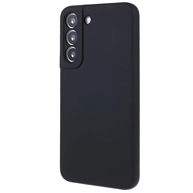 Para Samsung Galaxy S22 + 5G Anti-scratch Phone Case Premium Solid State Silicone Teléfono Móvil Protector - Negro