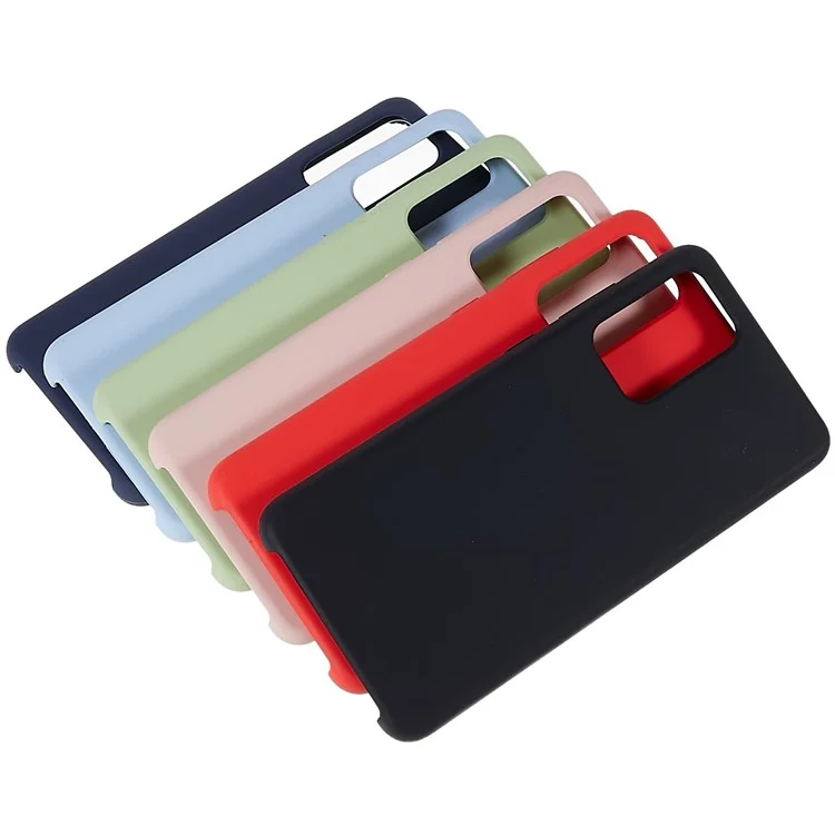 Para Samsung Galaxy A52 4G/5G/A52s 5G Capa Protetora Slim Silicone Capa de Telefone à Prova de Choque - Preta
