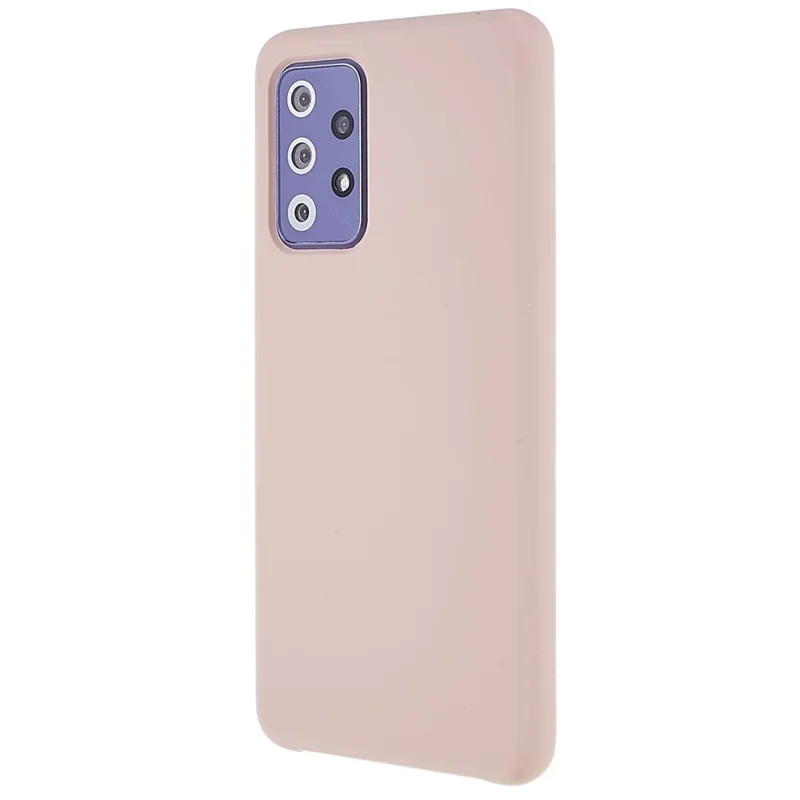 For Samsung Galaxy A52 4G/5G/A52s 5G Protective Slim Case Silicone Phone Cover Shockproof Phone Protector - Pink