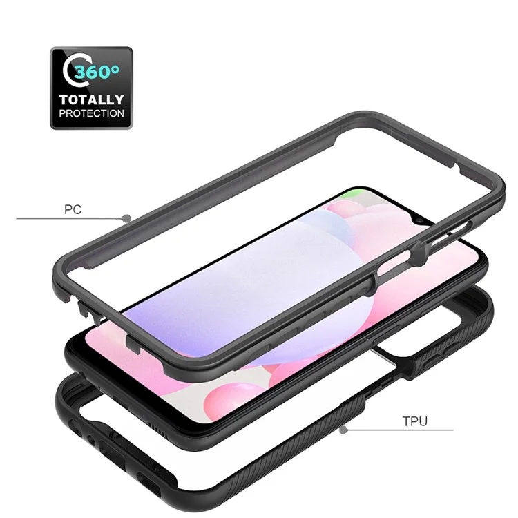 Para Samsung Galaxy A13 4G Clear Case Anti-amarelo Absorção - Bebê Azul