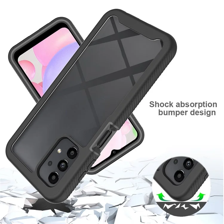 Para Samsung Galaxy A13 4G Clear Case Anti-amarelo Absorção - Bebê Azul