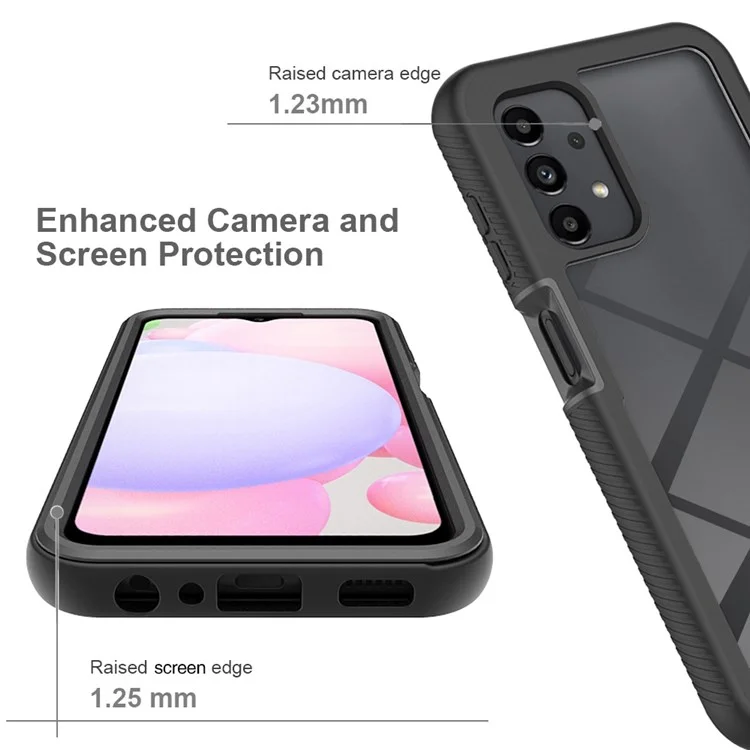 Para Samsung Galaxy A13 4G Clear Case Anti-amarelo Absorção - Bebê Azul