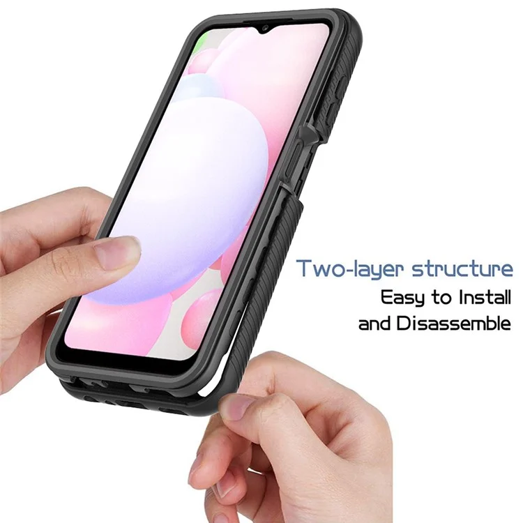 Para Samsung Galaxy A13 4G Clear Case Anti-amarelo Absorção - Bebê Azul