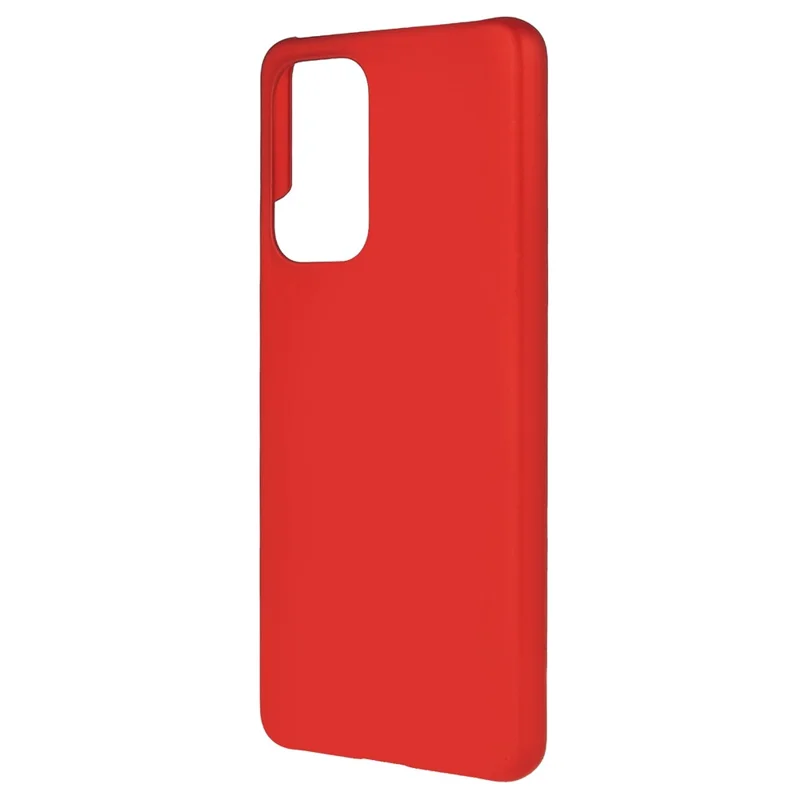 For Samsung Galaxy A53 5G Rubberized Glossy Surface Hard PC Protective Phone Case Cover - Red