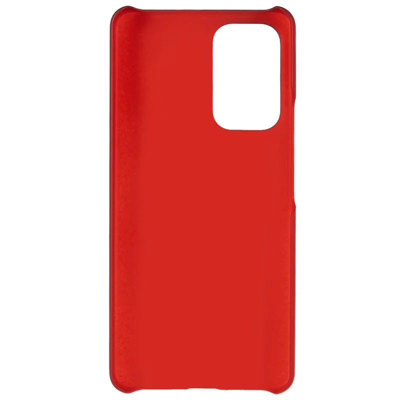 For Samsung Galaxy A53 5G Rubberized Glossy Surface Hard PC Protective Phone Case Cover - Red