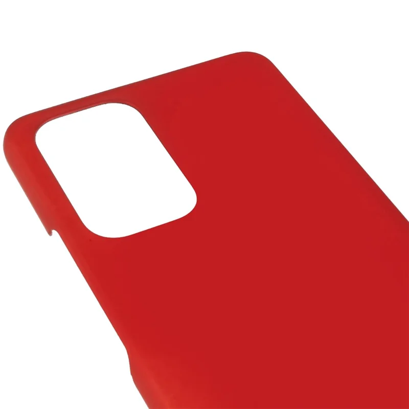 For Samsung Galaxy A53 5G Rubberized Glossy Surface Hard PC Protective Phone Case Cover - Red