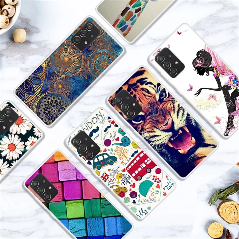 Pattern Printed Protective Case for Samsung Galaxy A23 5G (Global Version) / 4G Anti-drop Phone Cover Shockproof TPU Slim Case - Butterfly Girl