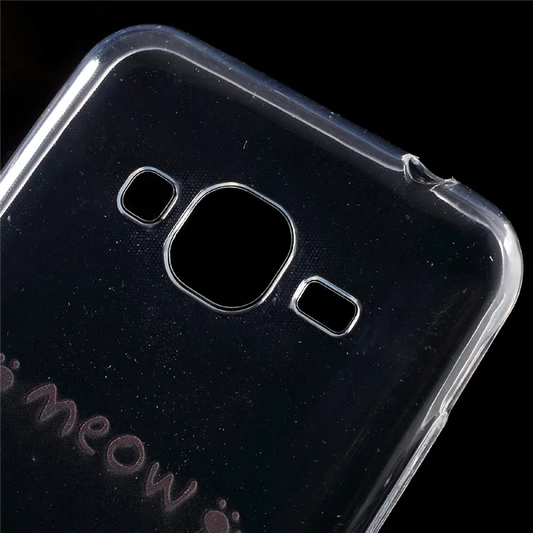 IMD Soft TPU Back Case for Samsung Galaxy J3 (2016) / J3 - Lovely Cat