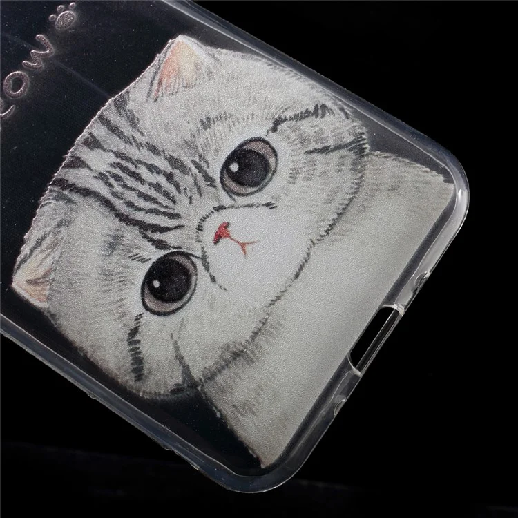 IMD Soft TPU Back Case for Samsung Galaxy J3 (2016) / J3 - Lovely Cat