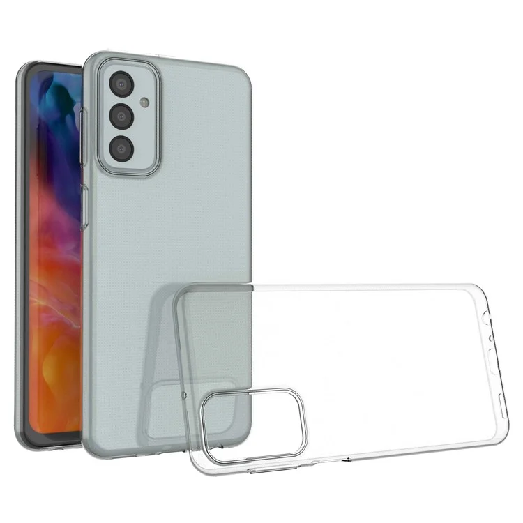 Para Samsung Galaxy M23 5G / F23 5G / M13 4G Anti-queda Capa de Telefone Protetora Transparente Macia de TPU