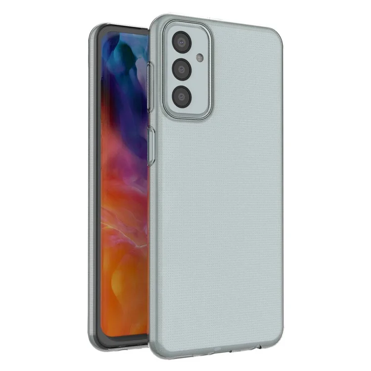 Para Samsung Galaxy M23 5G / F23 5G / M13 4G Anti-queda Capa de Telefone Protetora Transparente Macia de TPU