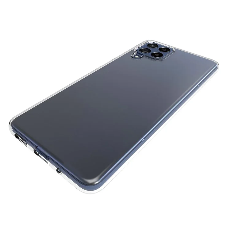 Case de Bolsas de Teléfonos Móviles de 10 Piezas/paquete Para Samsung Galaxy M53 5G, Recortes Precisos Clear TPU Inner Water Marking Cover Cover