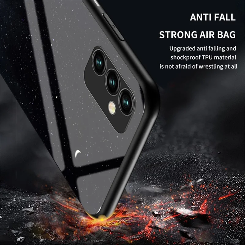 Para Samsung Galaxy M23 5G/F23 5G Patrón de Cielo Estrellado Anti-sráns - Cielo Estrellado Cósmico