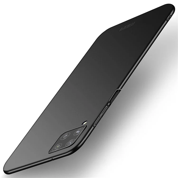 MOFI JK PC ​​series-1-shield Für Samsung Galaxy A22 4G (eu-version)/m22 Hartpc Ultra-dünner Abdeckung Secure Grip Coated Non Rutschmattes Oberflächenkamera-schutzhülle Mit Riemen - Schwarz