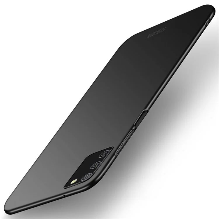 MOFI JK PC Series-1 Shield for Samsung Galaxy A02s (164.2x75.9x9.1mm)/A03s (164.2 x 75.9 x 9.1mm)/M02s/F02s Hard PC Cover Matte Anti-drop Phone Case with Strap - Black