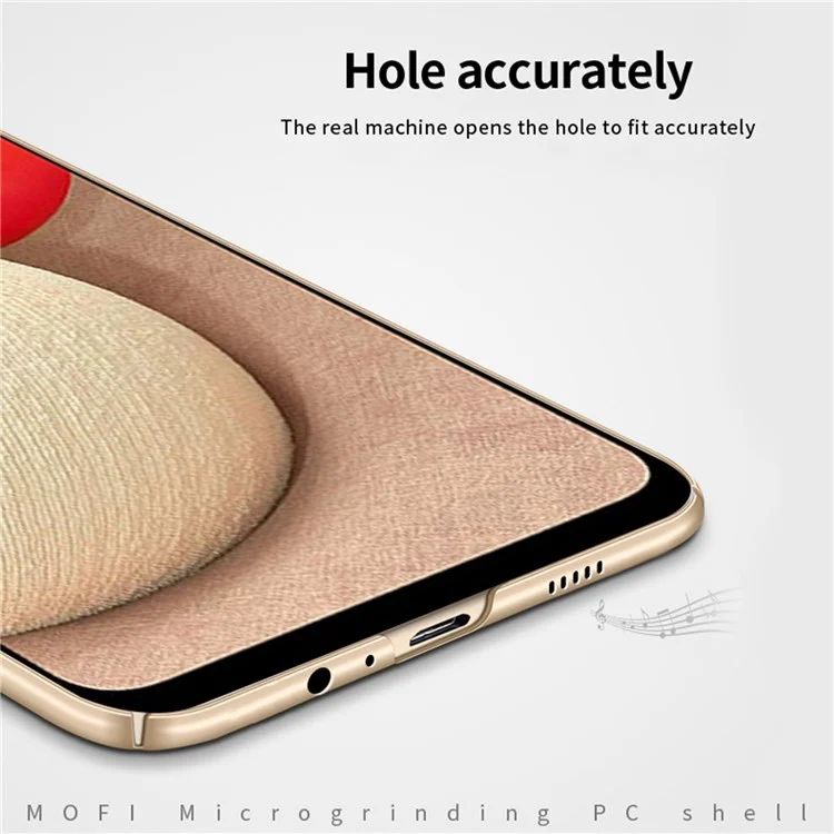MOFI JK PC ​​series-1-schild Für Samsung Galaxy A02s (164,2 x 75,9 x 9,1 Mm)/a03s (164,2 x 75,9 x 9,1 Mm)/m02s/f02s Hartpc Cover Matte Anti-drogen-telefon-fall Mit Riemen - Schwarz