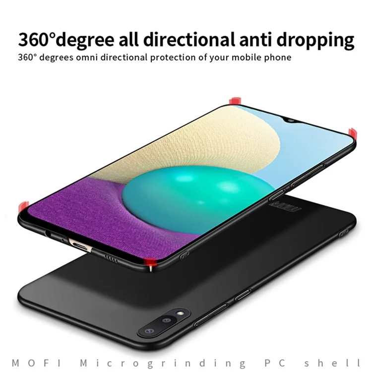 MOFI JK PC ​​shield-1 Semper Samsung Galaxy A02/M02 Anti-drop Matte Finish PC Case Cash - Черный