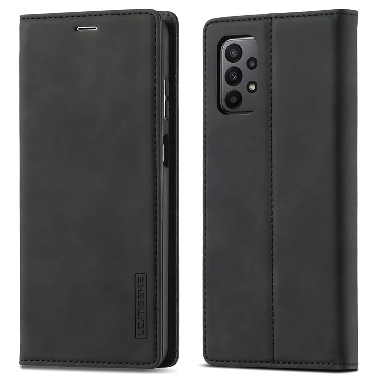 LC.IMEEKE Per Samsung Galaxy A23 4G / 5G (Versione Globale) / M23 5G / F23 5G Custodia Portafoglio in Pelle PU con Chiusura Magnetica e Supporto - Nero