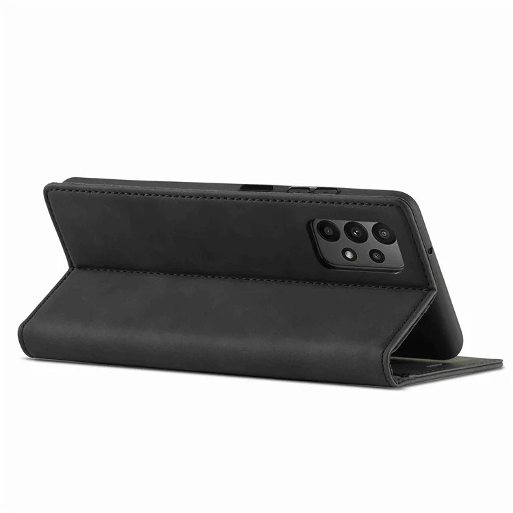 LC.IMEEKE Per Samsung Galaxy A23 4G / 5G (Versione Globale) / M23 5G / F23 5G Custodia Portafoglio in Pelle PU con Chiusura Magnetica e Supporto - Nero