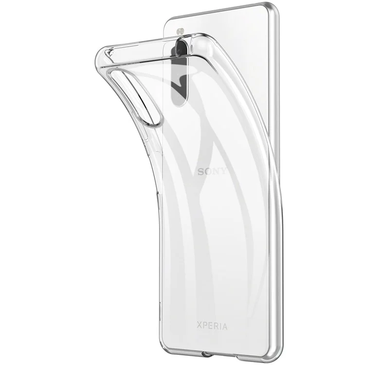 Case Soft TPU Para Sony Xperia 10 IV, Cubierta de Teléfono Transparente Anti-amarillo Sin Huellas Dactilares