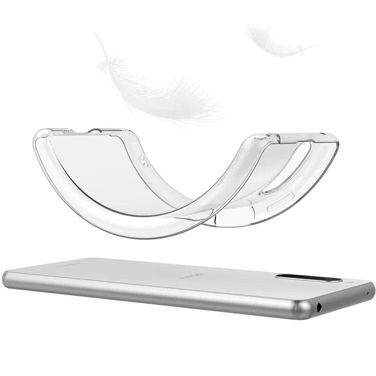 Soft TPU-Hülle für Sony Xperia 10 IV, fingerabdruckfrei, Anti-Vergilbung, transparente Handyhülle