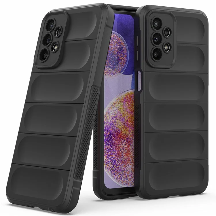 Para Samsung Galaxy A23 5G (Versión Global) / 4G Funda de Teléfono TPU Anti-caída Cubierta Posterior - Lila Claro