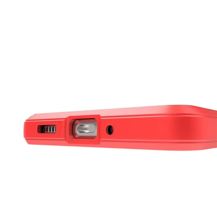 Für Samsung Galaxy A33 5G stoßfeste TPU-Handyschutzcase Anti-Drop-Abdeckung - Rot
