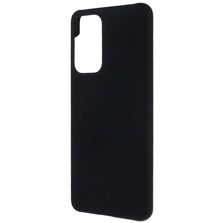 For Samsung Galaxy A33 5G Rubberized Plastic Hard Phone Case Mobile Phone Cover - Black