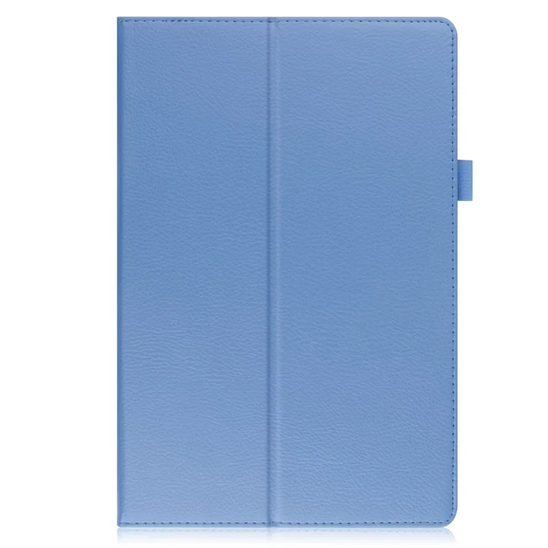 For Samsung Galaxy Tab A8 10.5 (2021) / (2022) Litchi Texture Tablet Case PU Leather Protective Cover with Auto Wake / Sleep - Baby Blue