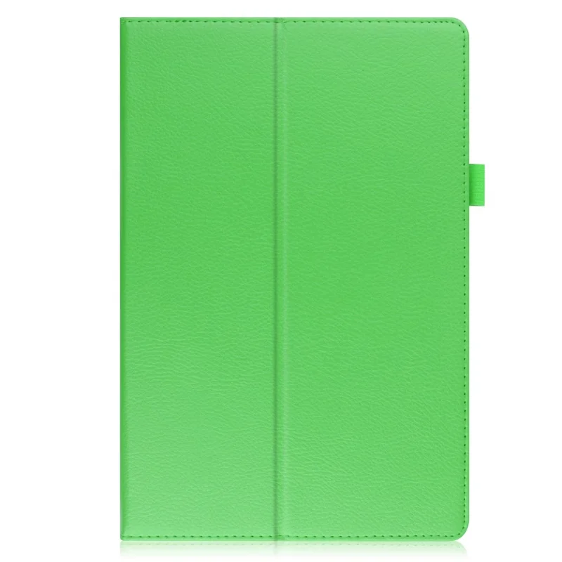 For Samsung Galaxy Tab A8 10.5 (2021) / (2022) Litchi Texture Tablet Case PU Leather Protective Cover with Auto Wake / Sleep - Green