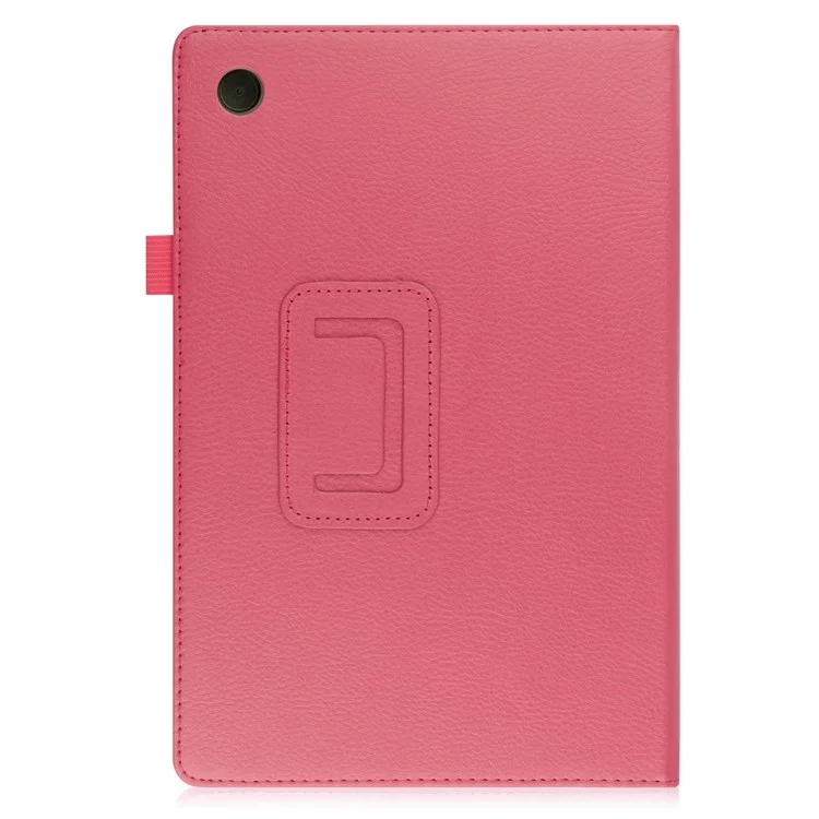 Per Samsung Galaxy Tab A8 10.5 (2021) / (2022) Custodia Tablet in Pelle di Struzzo Protettiva con Riattivazione / Sospensione Automatica - Rose