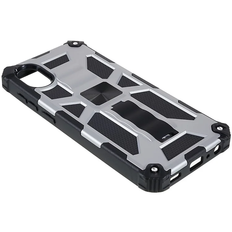 Pour Samsung Galaxy A03 Core PC et TPU Combo Armure Portable Téléphone Téléphone - Argent