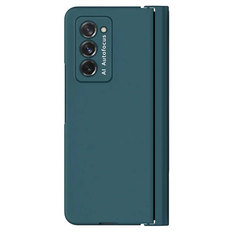 Твердый Корпус Телефона Для Компьютера Для Samsung Galaxy Z Fold2 5G Shock -rayper с Защитой Экрана - Прозрачный