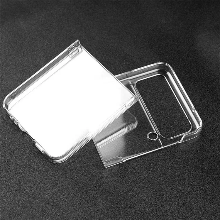 Per Samsung Galaxy Z Flip4 5G Case Clear PC Hard Protezione Full Shock Aound Anti-fall Cover