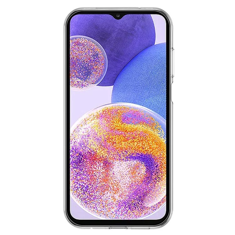 MOFI Para Samsung Galaxy A23 5G (Versão Global) / 4G Capa de Telefone Protetora Transparente Anti-queda e Anti-choque Suave TPU