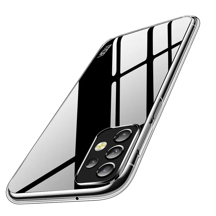 MOFI Para Samsung Galaxy A23 5G (Versão Global) / 4G Capa de Telefone Protetora Transparente Anti-queda e Anti-choque Suave TPU