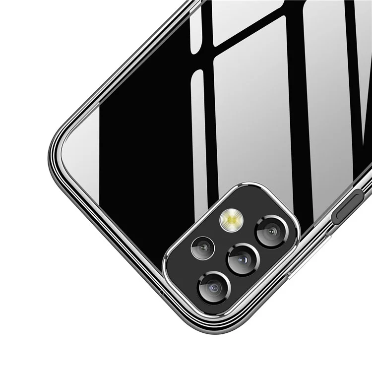 MOFI Para Samsung Galaxy A23 5G (Versão Global) / 4G Capa de Telefone Protetora Transparente Anti-queda e Anti-choque Suave TPU