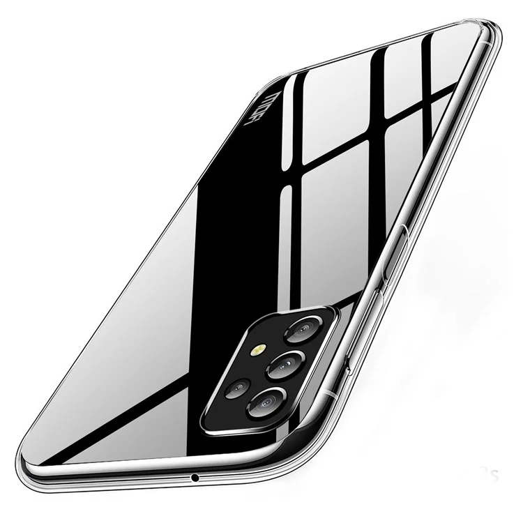 MOFI Clear Case for Samsung Galaxy A13 4G, Scratch Resistant TPU Cushion Soft Skin Protective Cover