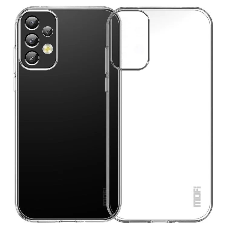 MOFI For Samsung Galaxy A73 5G Anti-Scratch Anti-Slip Soft TPU Case Clear Slim Protective Phone Cover