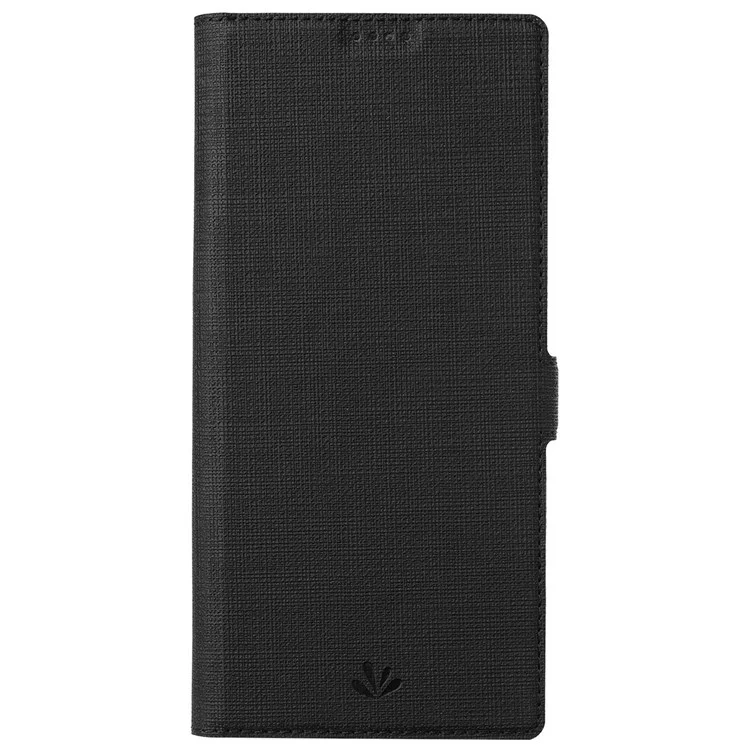 Vili K Stand Stand Wallet Leather Case Para Samsung Galaxy A53 5G, Tampa do Telefone Com um Garoto Magnético Duplo - Preto