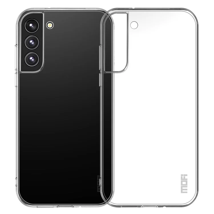 MOFI For Samsung Galaxy S22+ 5G Anti-fingerprint Soft TPU Cover Super Clear Slim Protective Cell Phone Case
