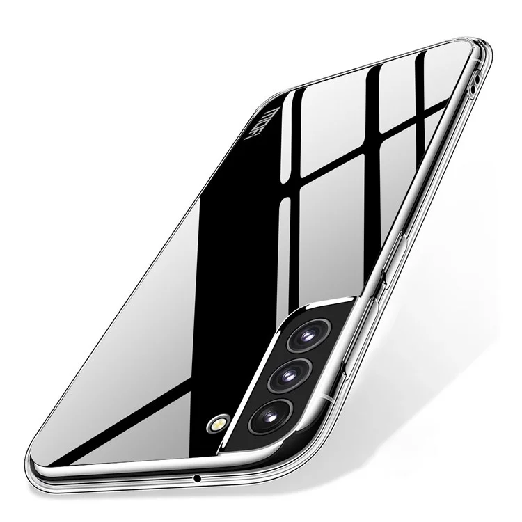 MOFI For Samsung Galaxy S22+ 5G Anti-fingerprint Soft TPU Cover Super Clear Slim Protective Cell Phone Case
