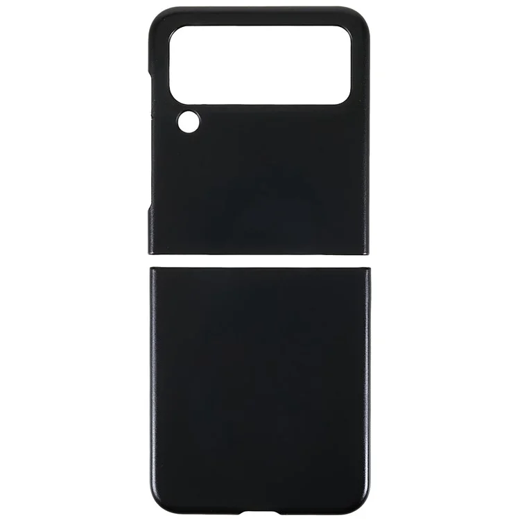 For Samsung Galaxy Z Flip4 5G Hard PC Wear-resistant Anti-fall Mobile Phone Case Protector Phone Shell - Black