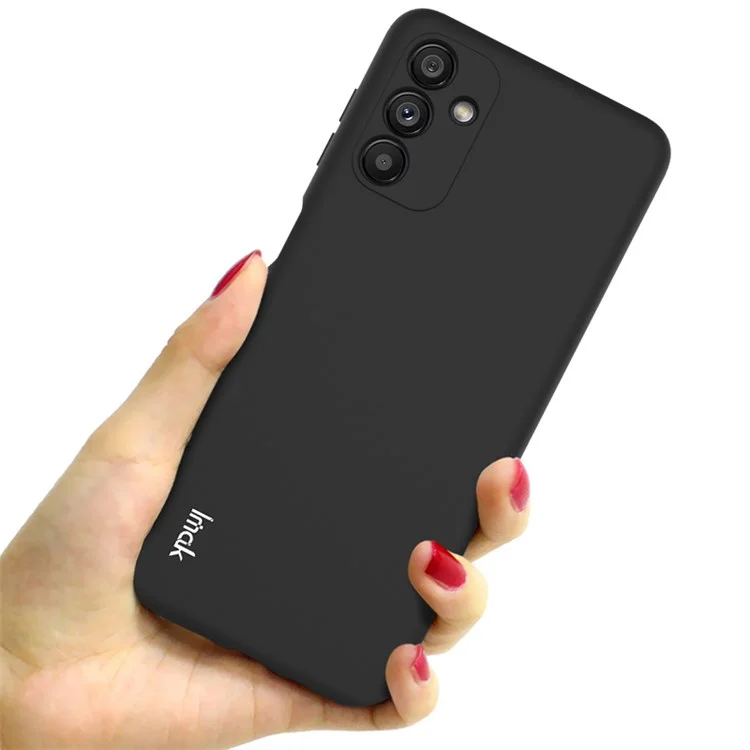 Funda de teléfono IMAK UC-2 Series para Samsung Galaxy A13 5G / A04s (164,7 x 76,7 x 9,1 mm) Funda protectora antirruido de color sólido con tacto suave - Negro