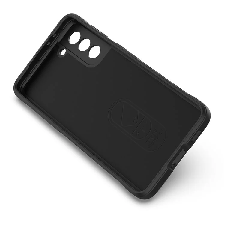 Pour Samsung Galaxy S21+ 5G Coque de téléphone dos robuste Étui de protection antichoc en TPU souple - Noir
